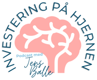 Logo for podcasten Investering på hjernen med Jens Balle